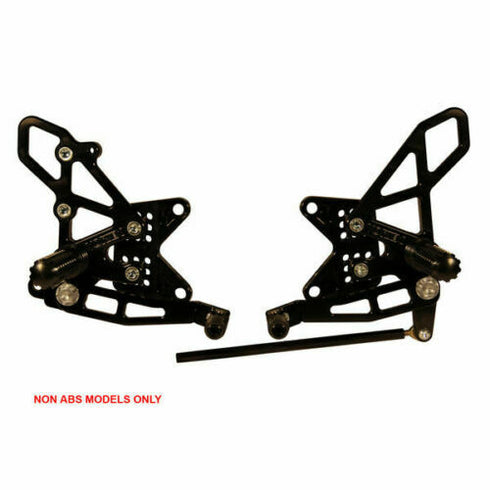 Vortex V2 Adjustable Rearsets Kawasaki ZX-10R 2011-2015